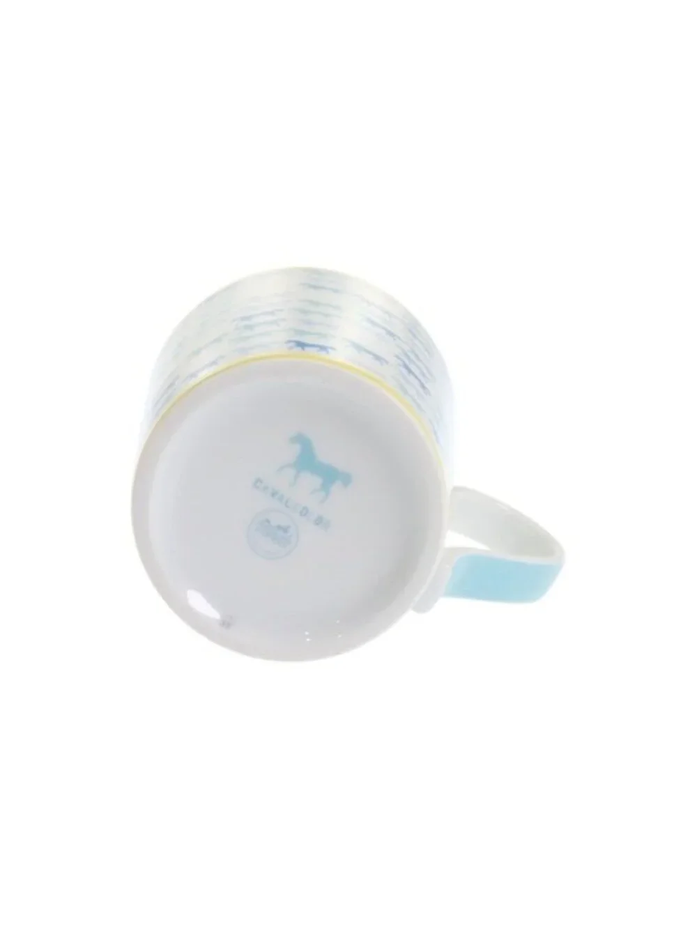 Hermes Kaval Color Mug Cup Tableware Porcelain Blue Horse Hose Celebration